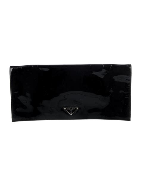 Prada Vernice Specchio Clutch 